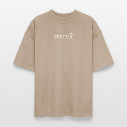 Oversized Unisex Organic T-shirt - stone