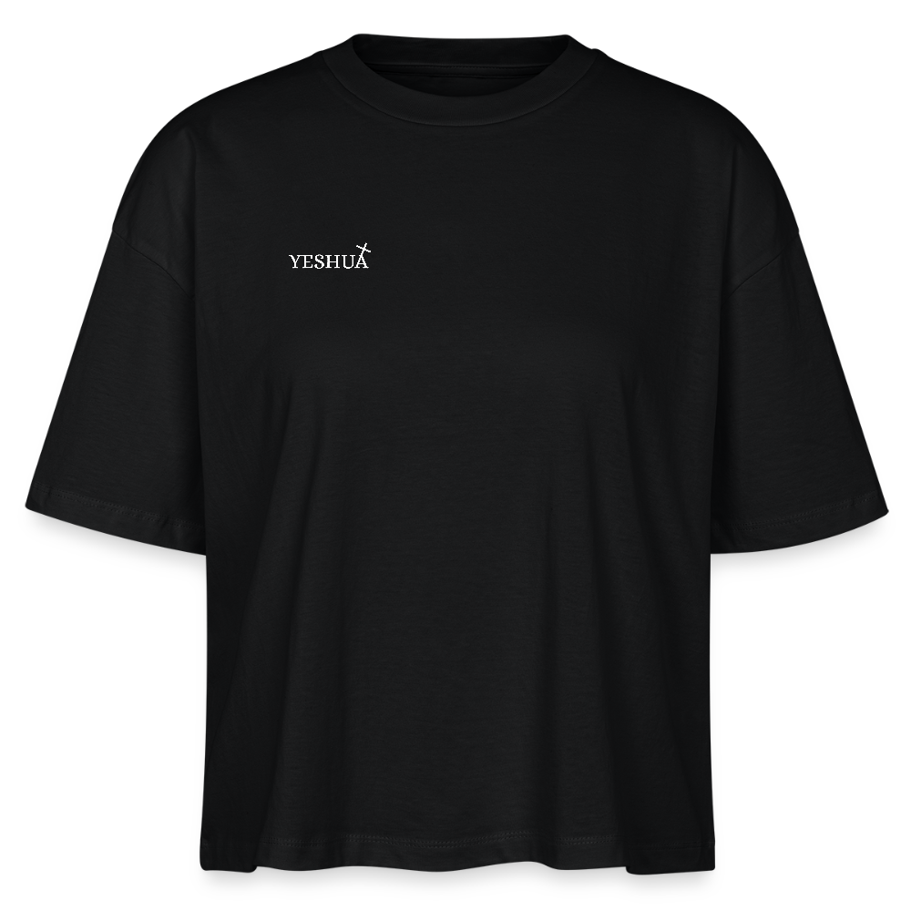 Women’s Boxy Organic T-Shirt - black