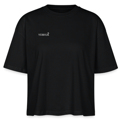 Women’s Boxy Organic T-Shirt - black