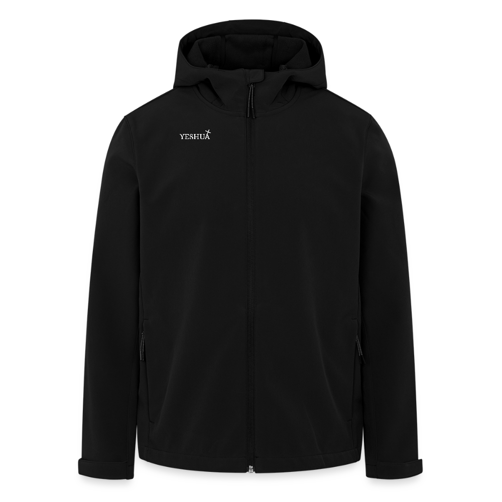 Men's Recycled Softshell Jacket - black