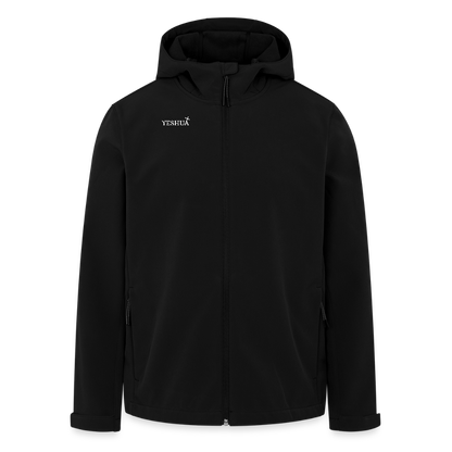 Men's Recycled Softshell Jacket - black