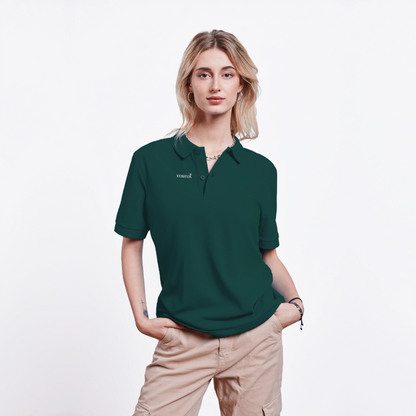 Unisex Organic Polo Shirt - glazed green
