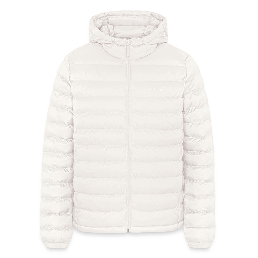 LIGHTWEIGHT Men's Puffer Winter Jacket - off white