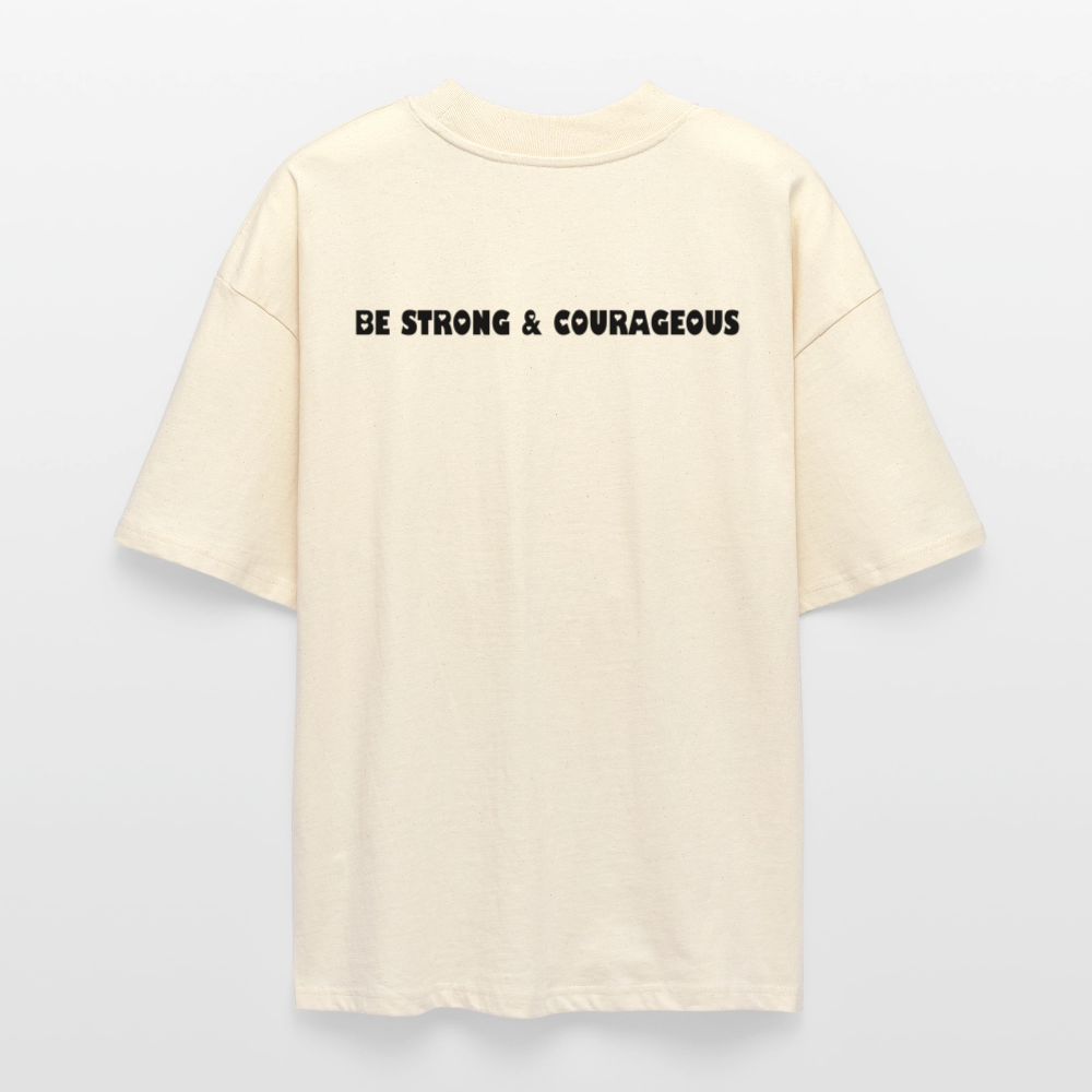 Oversized Unisex Organic T-shirt - natural raw