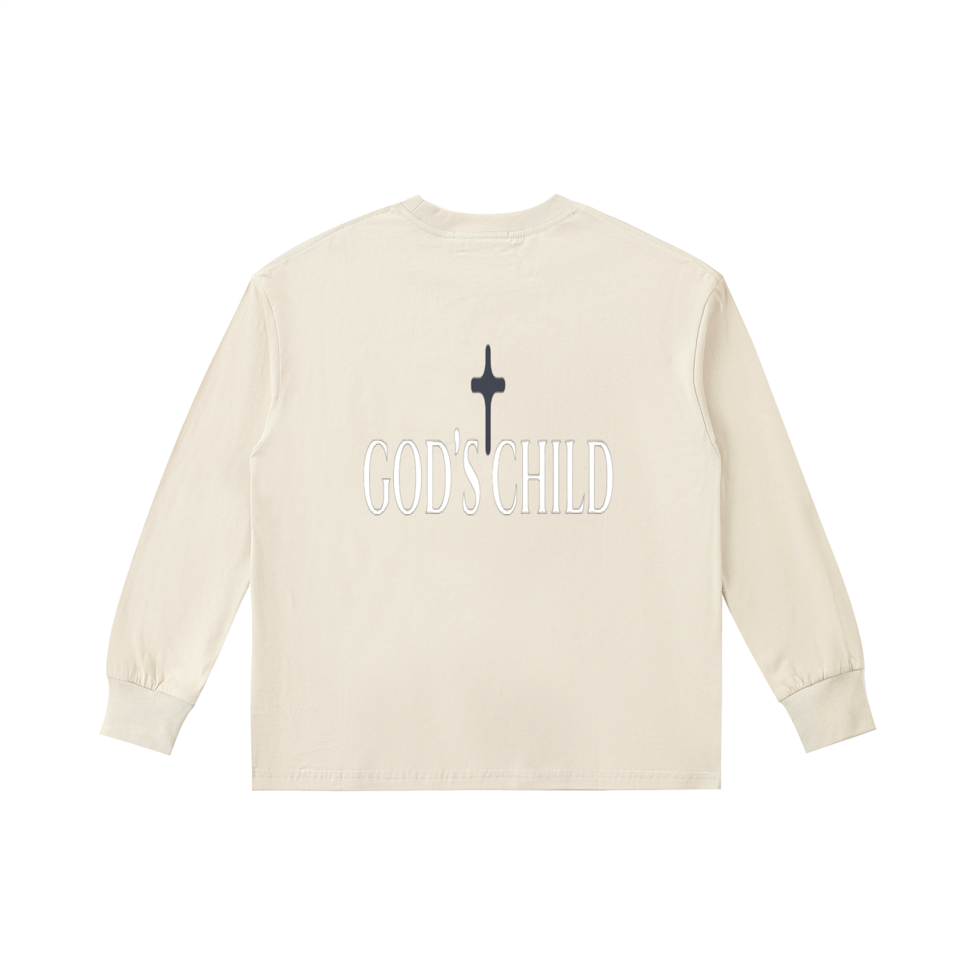 Kids' Quick-Dry Cotton Long-Sleeve Tee