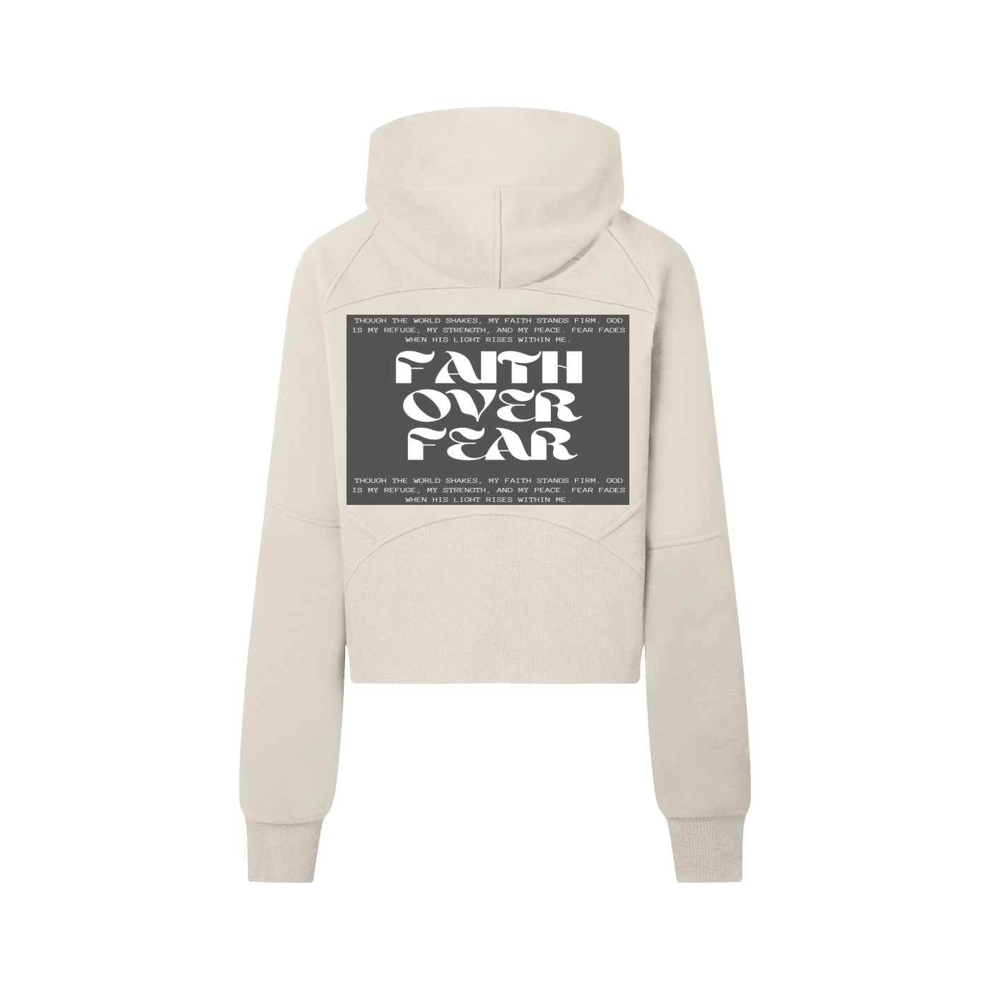 Cropped Half-Zip Hoodie