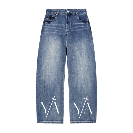 Sun Fade Heavyweight Denim Jeans