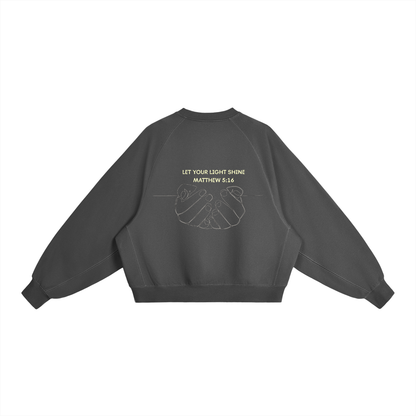 Essential Heavyweight Dolman Sleeve Boxy Sweatshirt