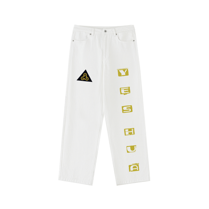 Heavyweight Cotton Straight-Leg Pants