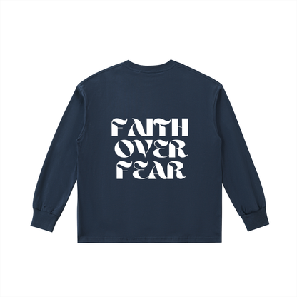 Kids' Quick-Dry Cotton Long-Sleeve Tee