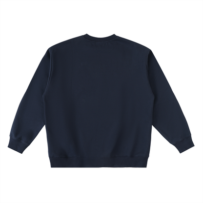 Oversized Crewneck Taped Sweatshirt