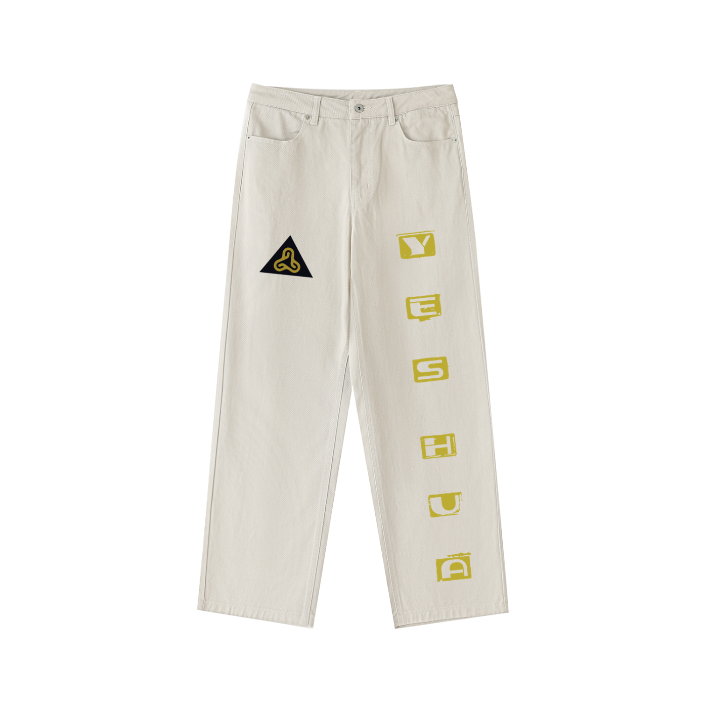 Heavyweight Cotton Straight-Leg Pants