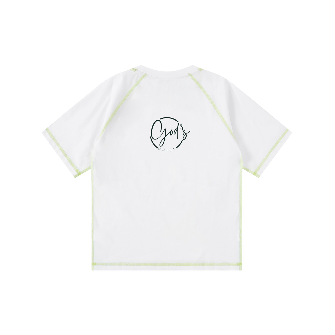 Loose Contrast-Stitched Kids' T-Shirt