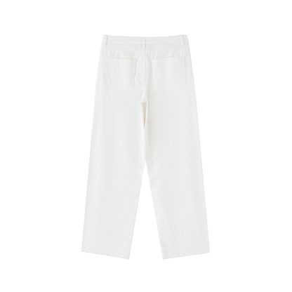 Heavyweight Cotton Straight-Leg Pants
