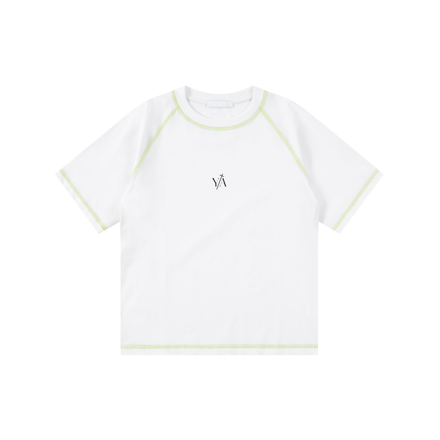 Loose Contrast-Stitched Kids' T-Shirt
