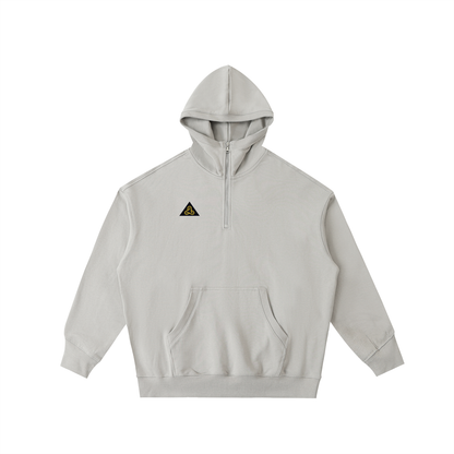 Big Hood Half-Zip Fleece Hoodie