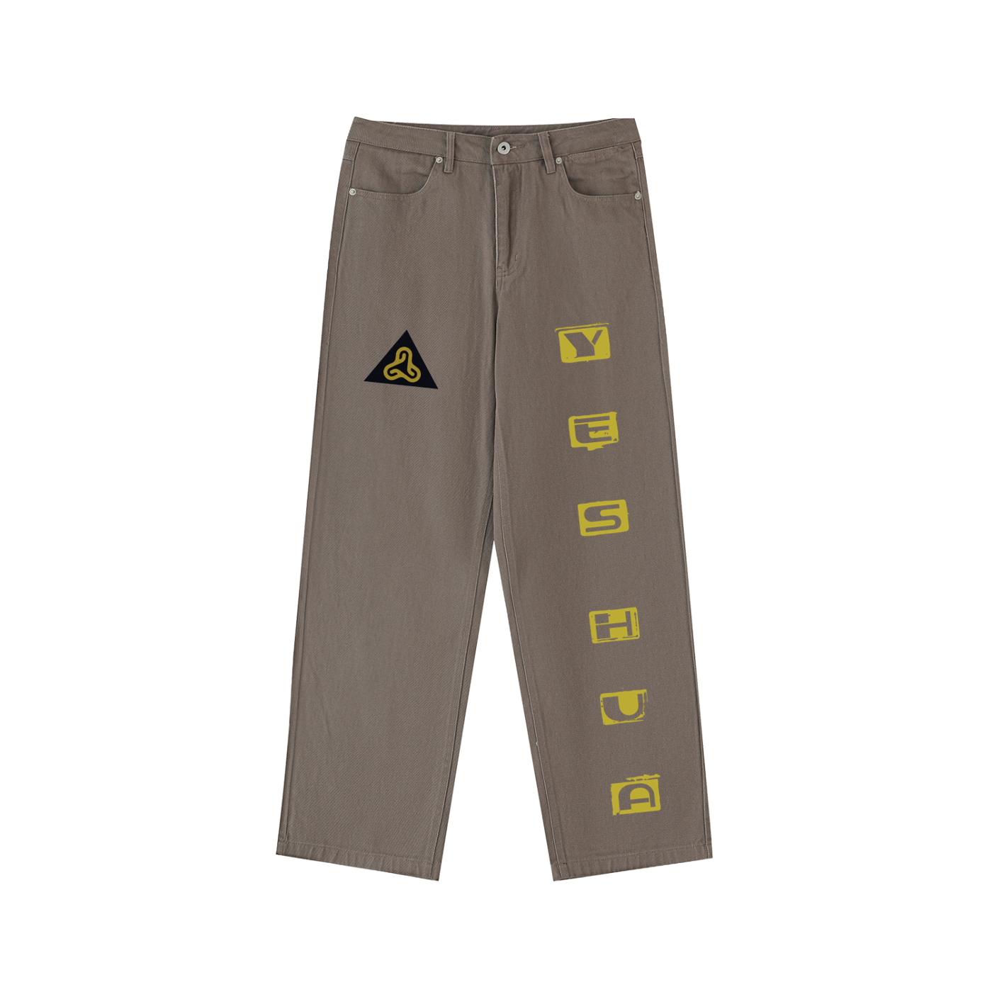 Heavyweight Cotton Straight-Leg Pants