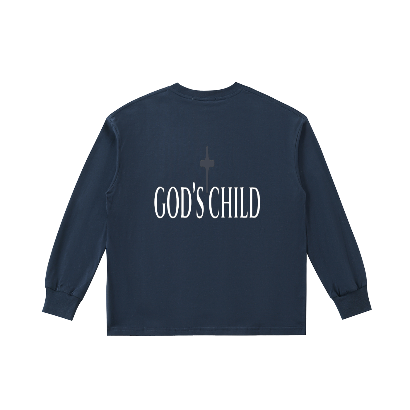 Kids' Quick-Dry Cotton Long-Sleeve Tee