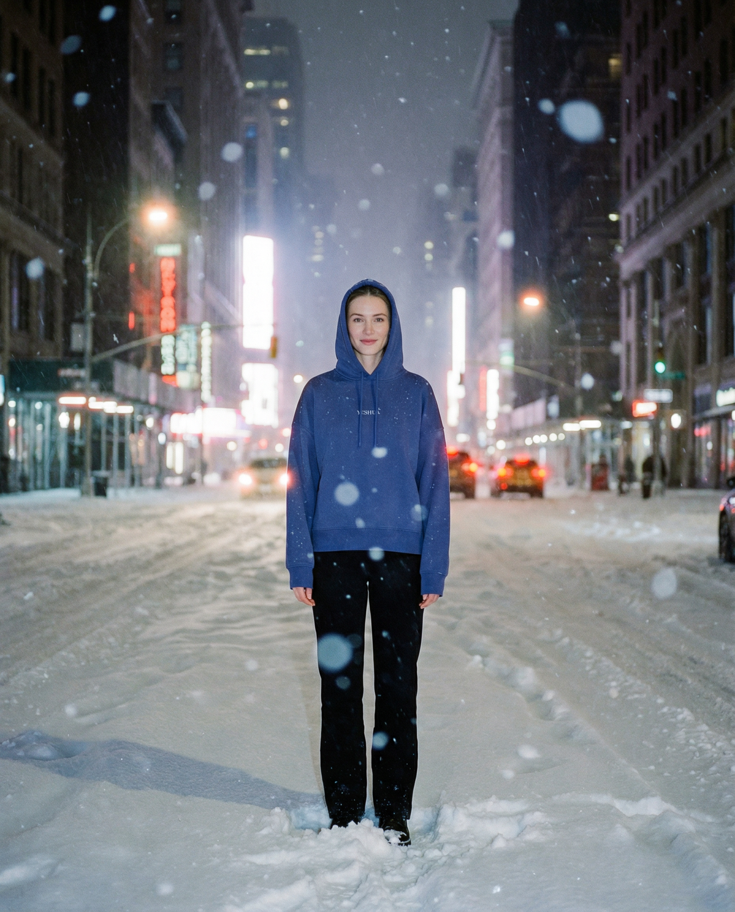 Boxy Women Organic Hoodie Nora