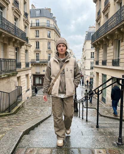 MEDIUM FIT Unisex Sherpa Vest