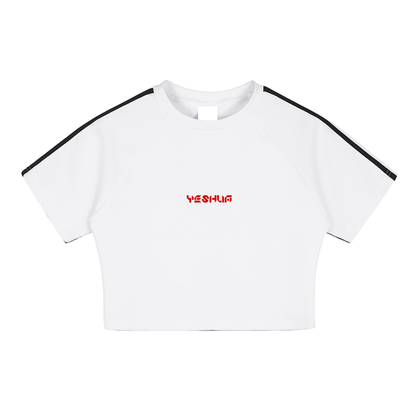 Taped Cooling Performance Crop Top