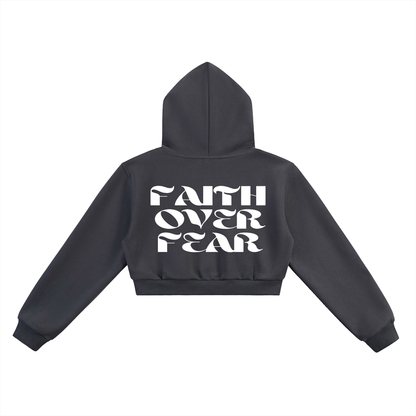 Essential Cropped Hoodie