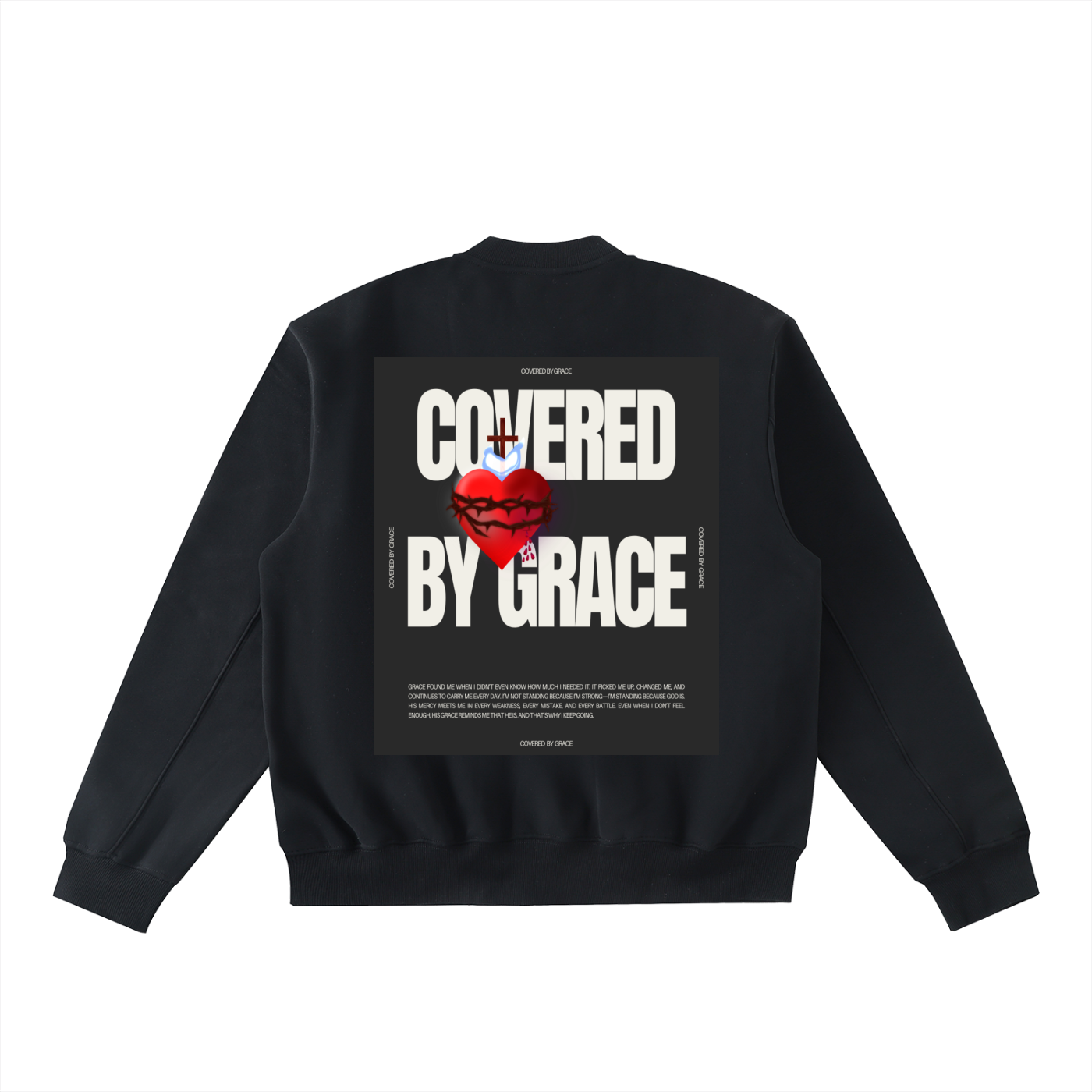 Essential Zip-Up Fleeced Varsity Jacket