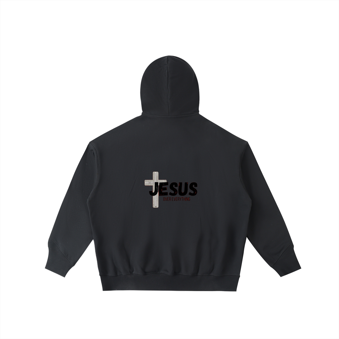 Big Hood Half-Zip Fleece Hoodie