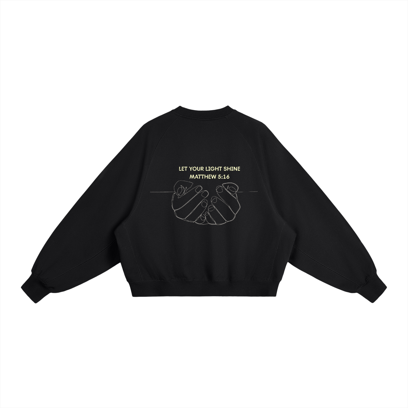 Essential Heavyweight Dolman Sleeve Boxy Sweatshirt