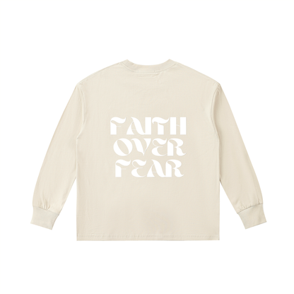 Kids' Quick-Dry Cotton Long-Sleeve Tee