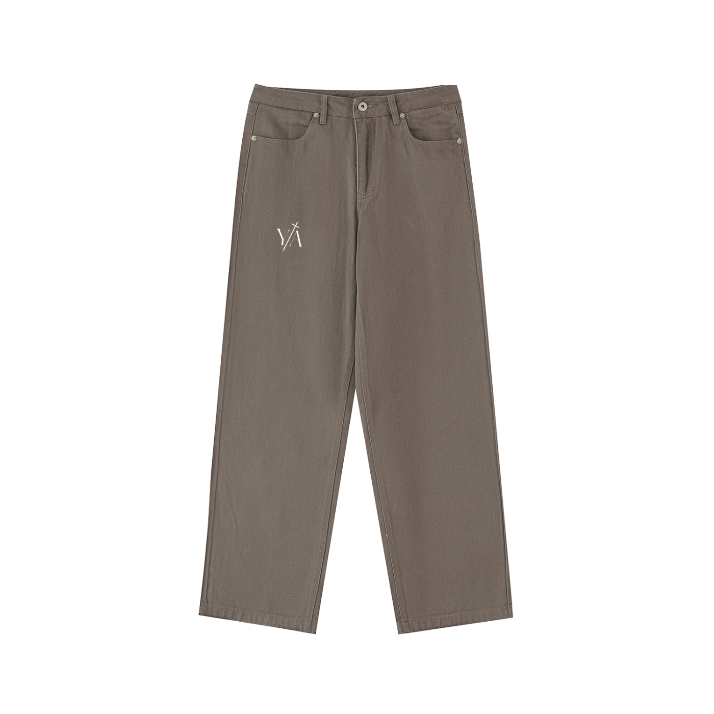 Heavyweight Cotton Straight-Leg Pants