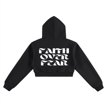 Essential Cropped Hoodie