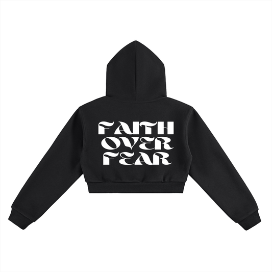 Essential Cropped Hoodie