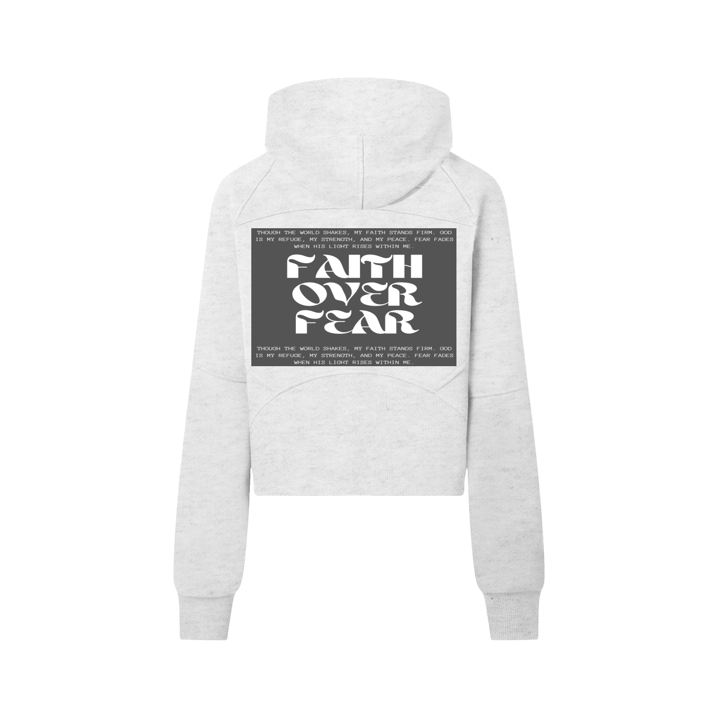 Cropped Half-Zip Hoodie