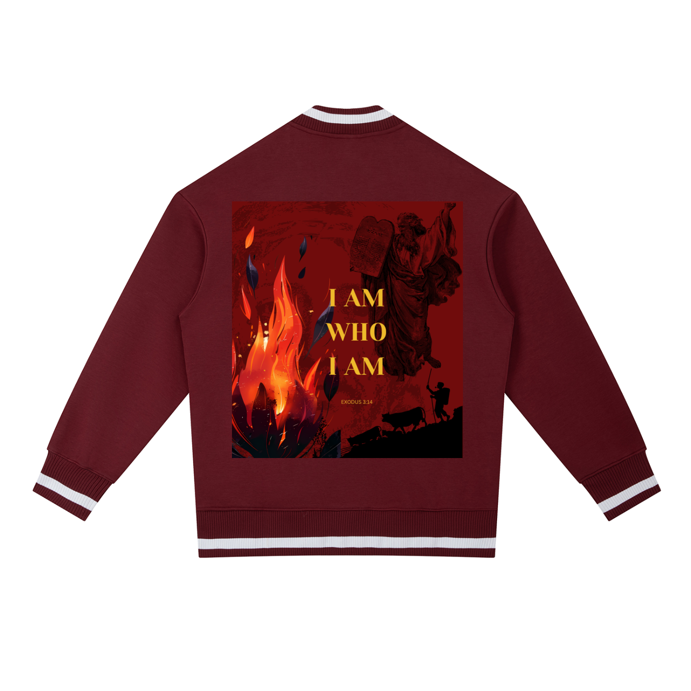 Contrast Piping Zip Bomber Jacket