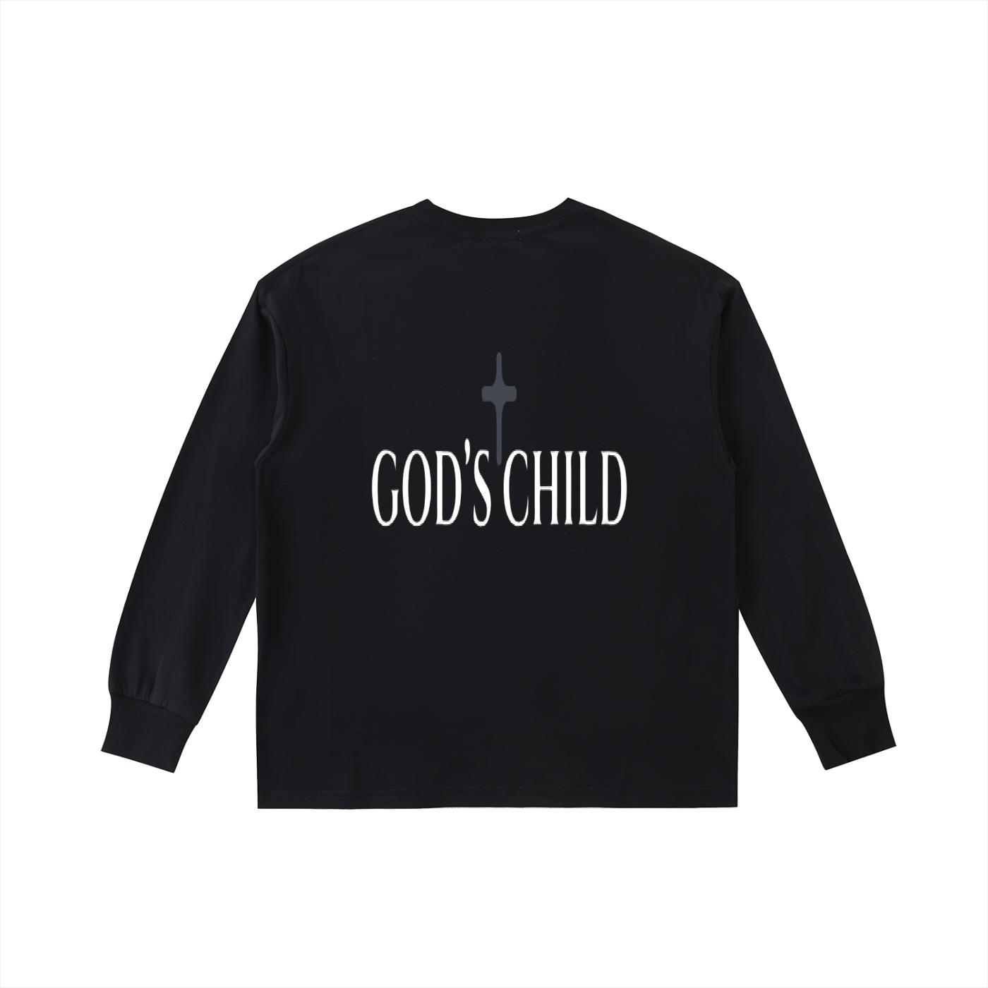 Kids' Quick-Dry Cotton Long-Sleeve Tee