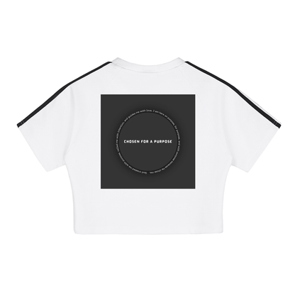 Taped Cooling Performance Crop Top