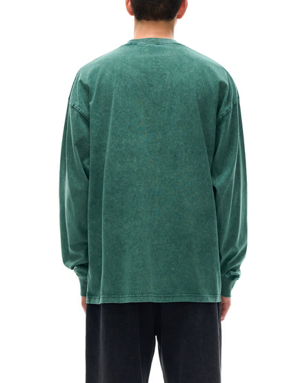 Acid Wash Oversize Long Sleeve T-Shirt
