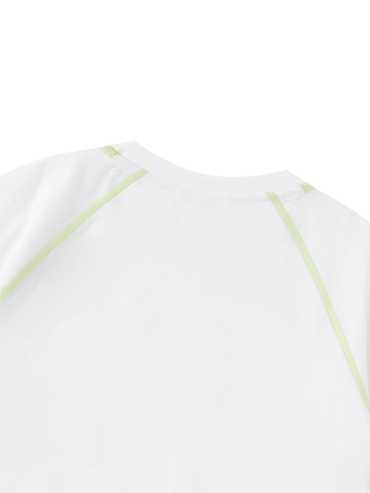 Loose Contrast-Stitched Kids' T-Shirt