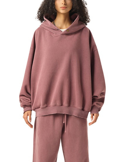 Vintage Washed Fleece Hoodie