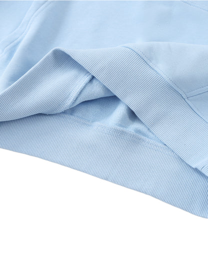 Color-Block Raglan Sleeve Hoodie